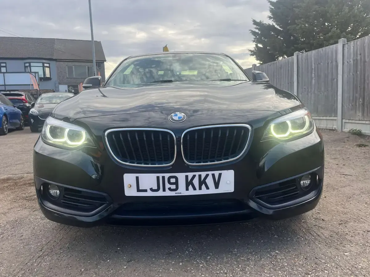 Used BMW 218 Sport Line 134 HP (98 kW) 2019 Black Coupe