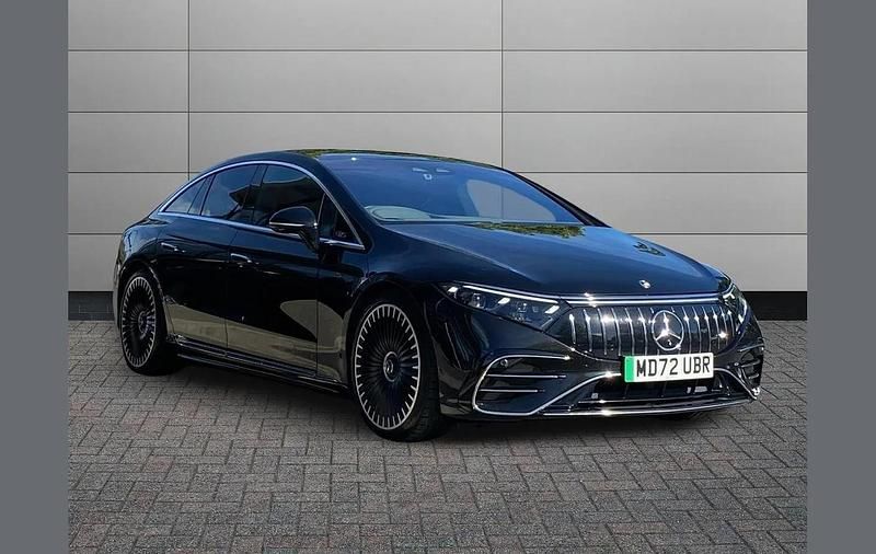 Obsidian black Used 2022 Mercedes EQS 53 AMG Sedan | £60,495 - Image 1/4