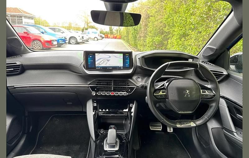 Used Peugeot e-208 GTi 100 kW (136 HP) 2020 Blue Hatchback