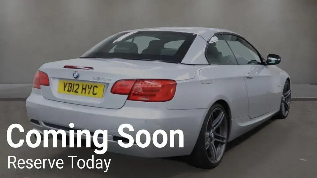 Used BMW 320 Cabriolet Sport Line 184 HP (135 kW) 2012 Silver Cabriolet