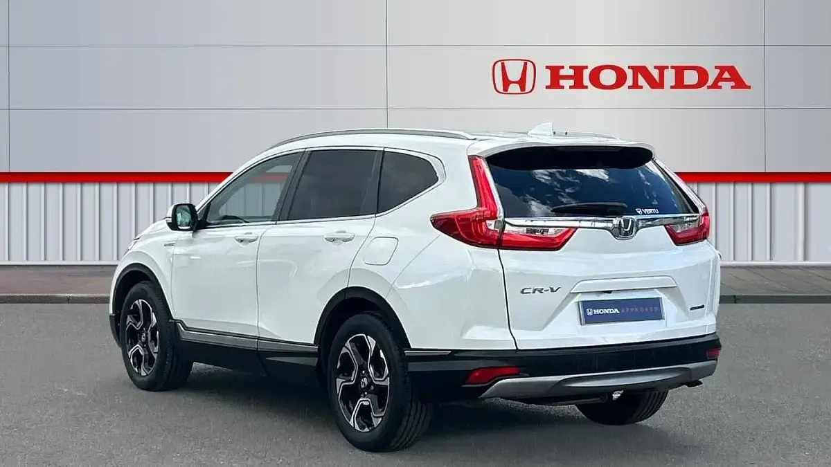 Used Honda CR-V Hybrid 184 HP (135 kW) 2020 White SUV