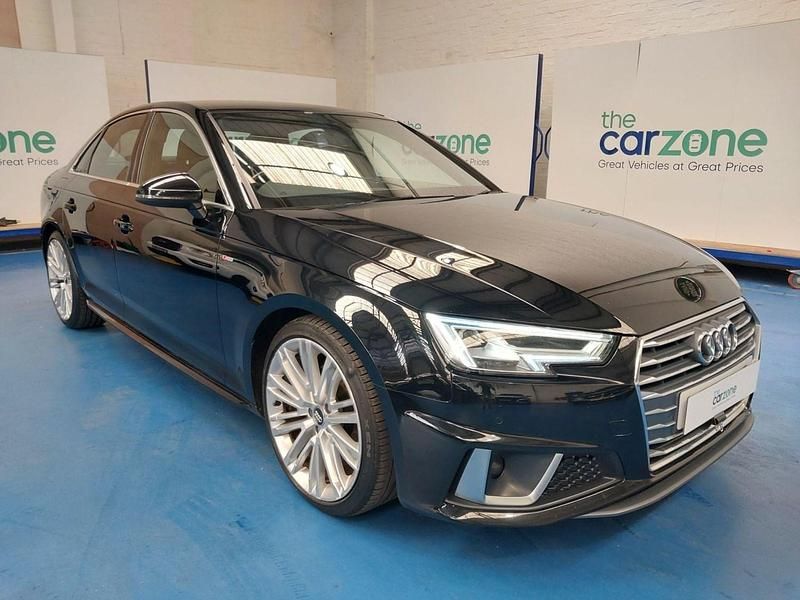 Black Used 2019 Audi A4 S-Line Sedan | £12,999 (Fair price) - Image 1/4