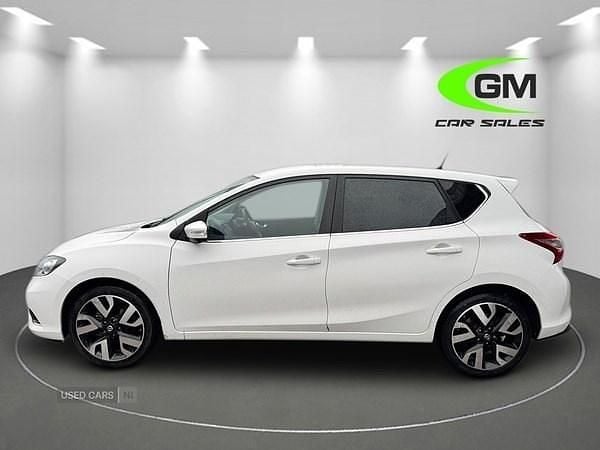 Used Nissan Pulsar Tekna 2016 White Hatchback