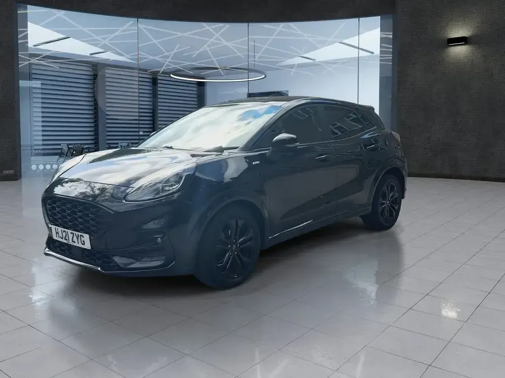 Used Ford Puma ST-Line 125 HP (91 kW) 2021 Black SUV