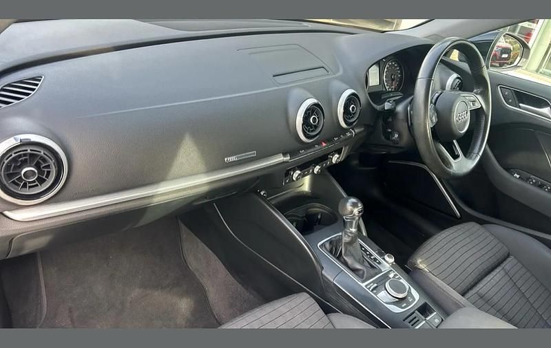 Used Audi A3 Sport 150 HP (110 kW) 2018 Black Sedan