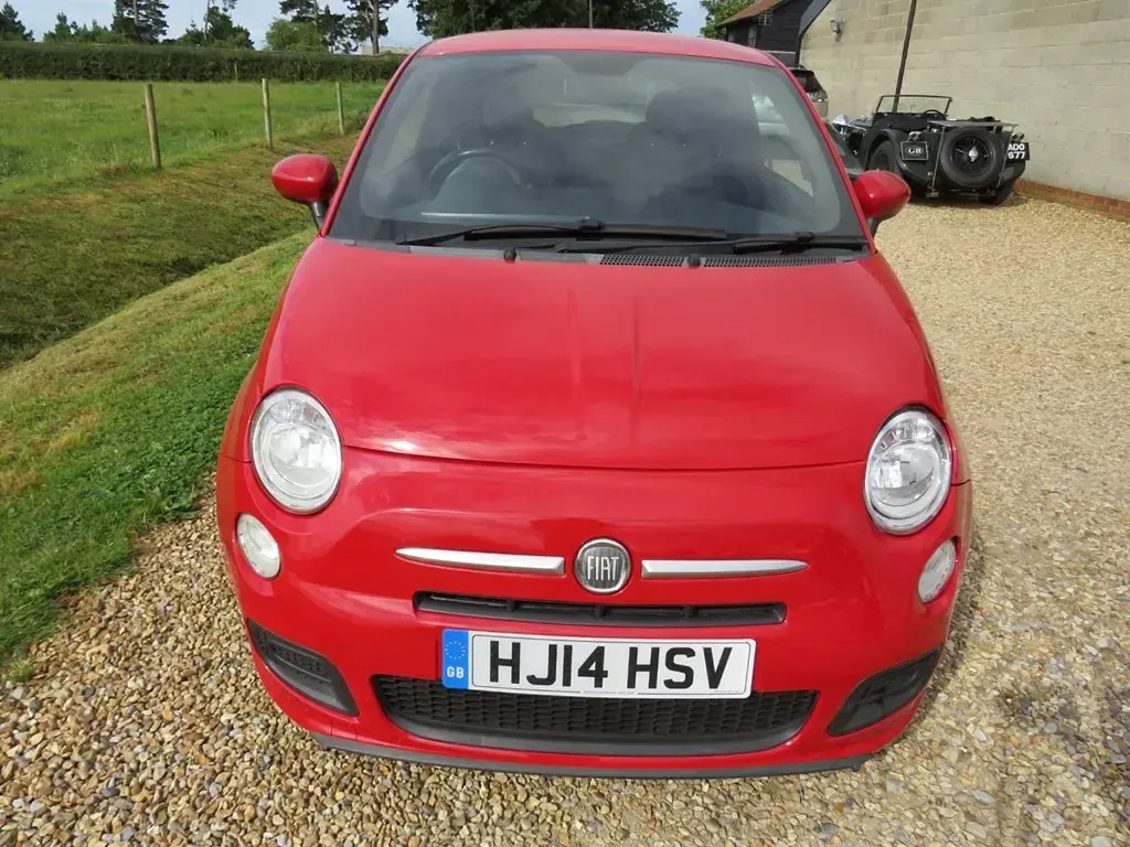 Usado Fiat 500 S 85 HP (62 kW) 2014 Vermelho Citadino