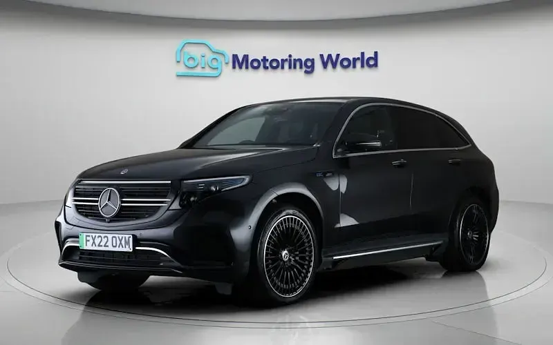 Used Mercedes EQC400 AMG line 300 kW (408 HP) 2022 Grey SUV