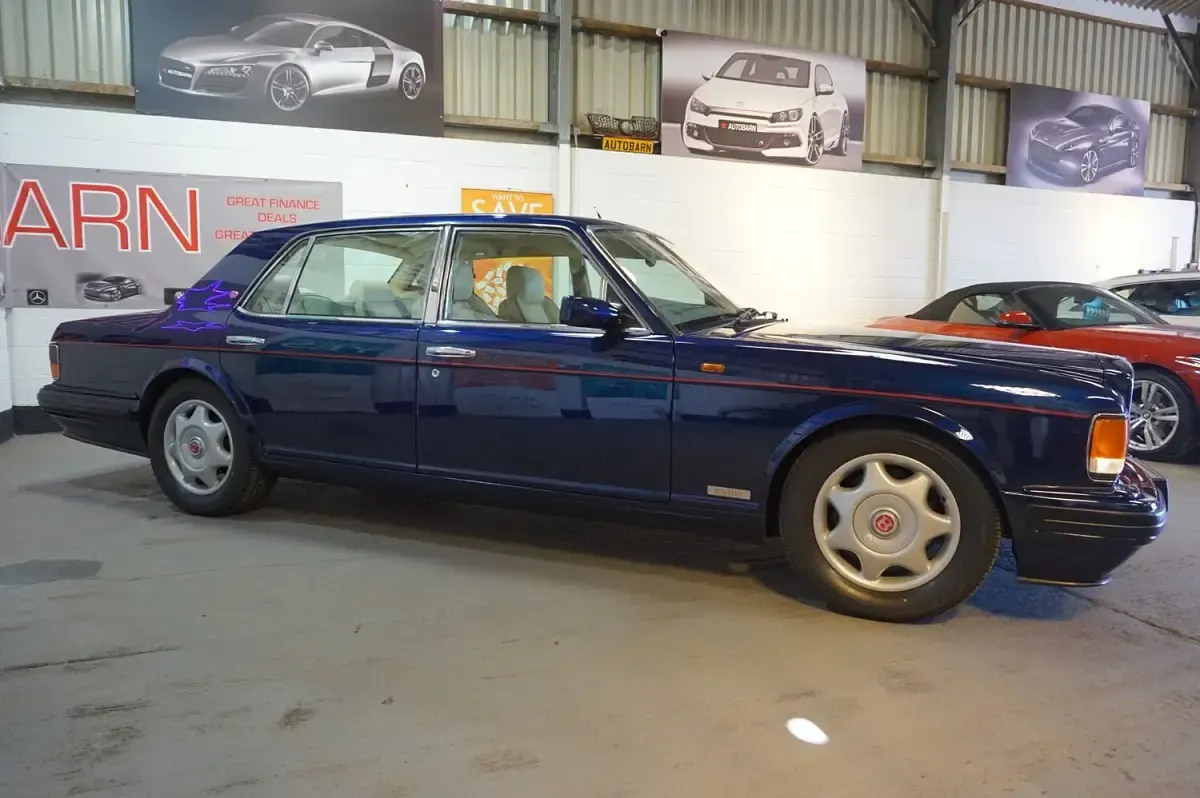 Used Bentley Turbo R 389 HP (286 kW) 1997 Blue Sedan