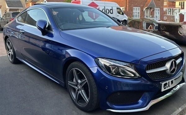 Blue Used 2016 Mercedes C220 AMG line Coupe | £13,699 (A bit pricey) - Image 1/1