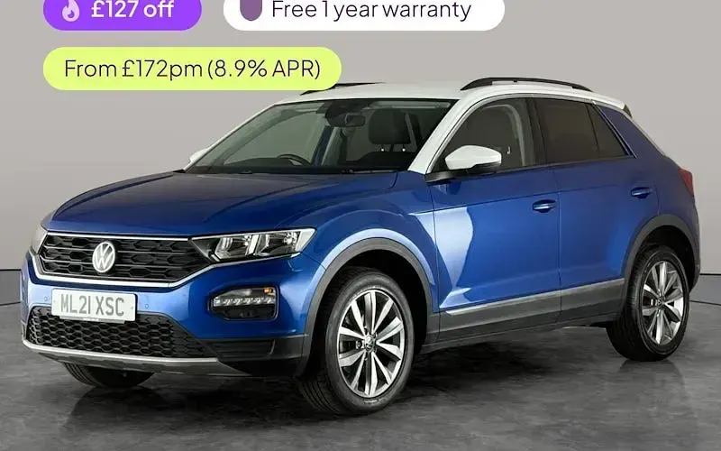 Used VW T-Roc Design 110 HP (80 kW) 2021 SUV