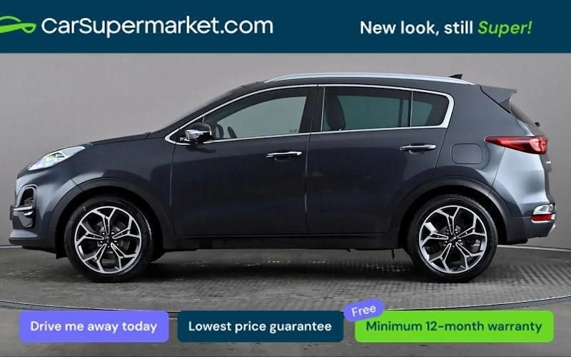 Used Kia Sportage GT-Line S 136 HP (100 kW) 2018 Grey SUV