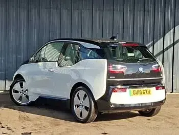 Used BMW i3 125 kW (170 HP) 2018 White Hatchback