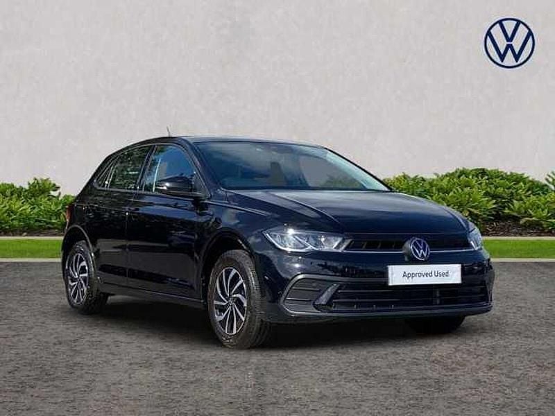 Black Used 2025 VW Polo Life Hatchback | £18,090 (Good price) - Image 1/4