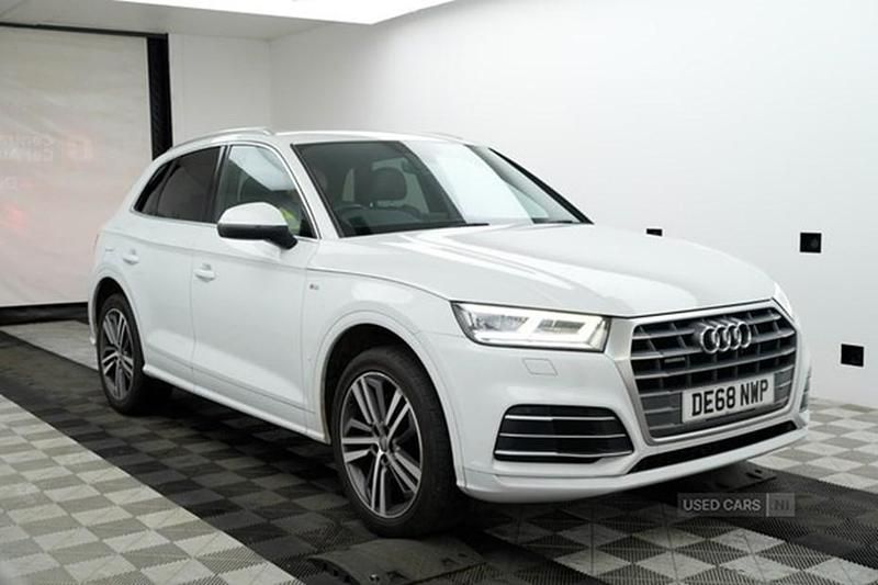 Used Audi Q5 S-Line 190 HP (139 kW) 2018 White SUV