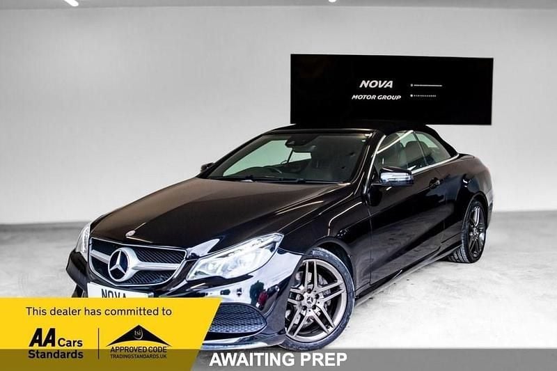 Black Used 2014 Mercedes E350 AMG Cabriolet | £12,499 (Fair price) - Image 1/4