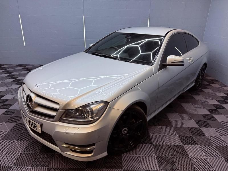 Silver Used 2012 Mercedes C250 AMG Coupe | £5,695 (Fair price) - Image 1/4