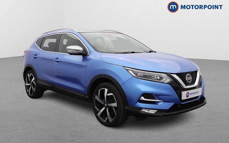 Blue Used 2019 Nissan Qashqai Tekna+ SUV | £12,499 (Good price) - Image 1/4
