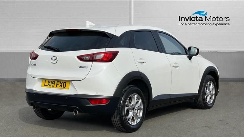 Used Mazda CX-3 150 HP (110 kW) 2019 White SUV