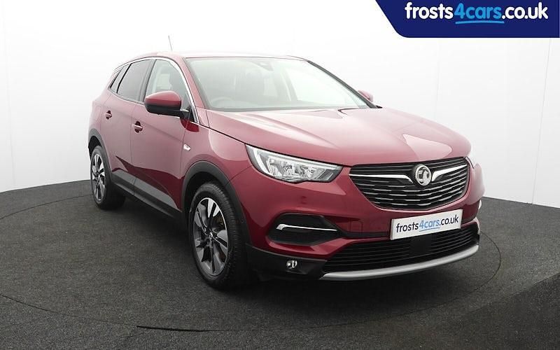 Used Vauxhall Grandland X 131 HP (96 kW) 2020 Red SUV