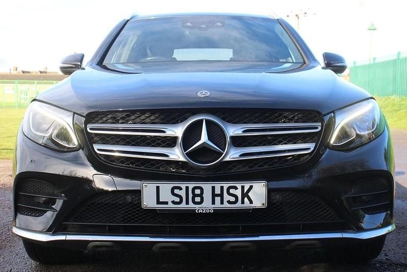 Used Mercedes GLC220 AMG line 170 HP (125 kW) 2018 Black Estate