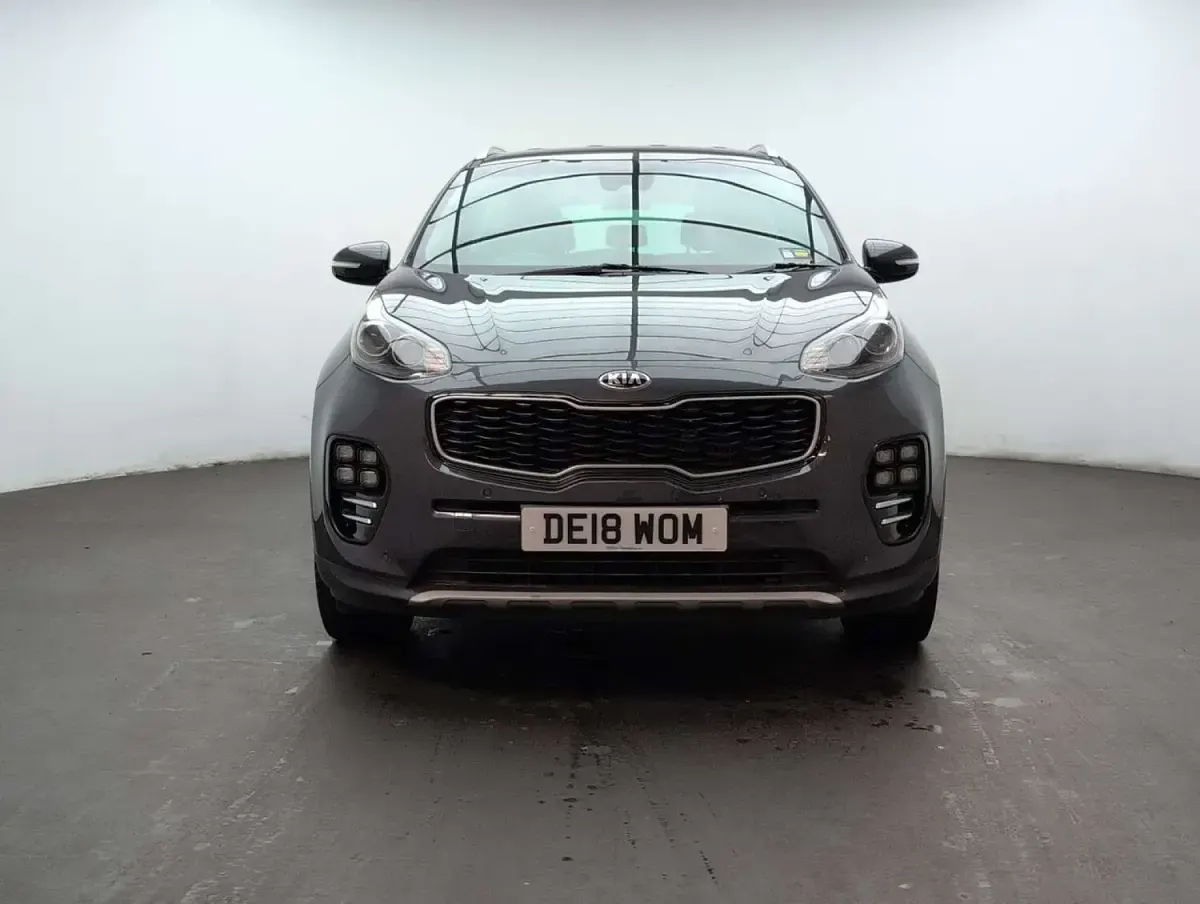 Used Kia Sportage GT-Line 115 HP (84 kW) 2018 Silver SUV