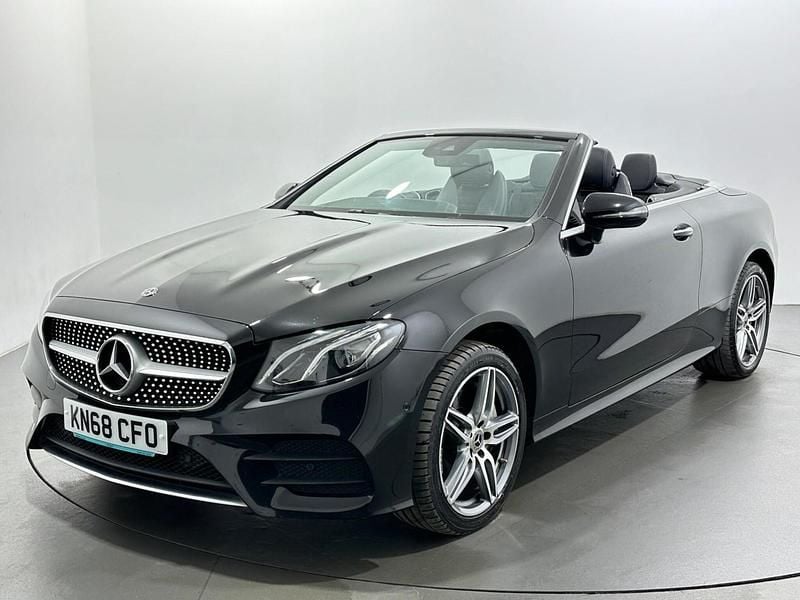 Used Mercedes E350 AMG Line Premium 258 HP (189 kW) 2017 Black Cabriolet