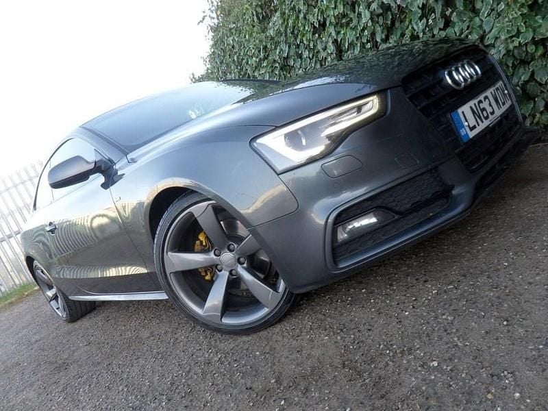 Used Audi A5 Black Edition 177 HP (130 kW) 2013 Grey Coupe