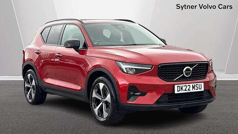 Red Used 2022 Volvo XC40 Ultimate SUV | £30,500 (Fair price) - Image 1/4