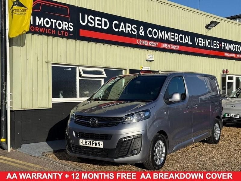 Grey Used 2021 Vauxhall Vivaro Sportive Van | £8,800 (A bit pricey) - Image 1/2