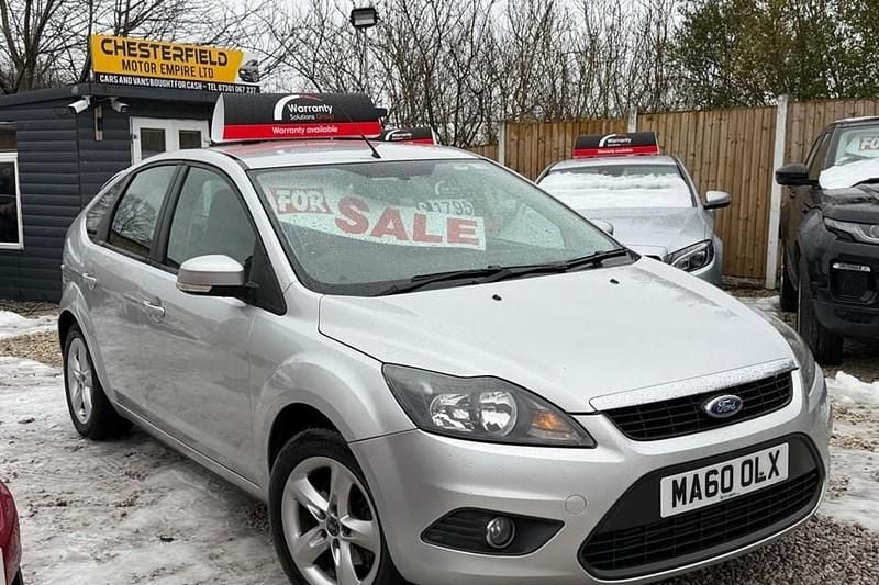 Silver Used 2010 Ford Focus Zetec Hatchback | £1,795 (Good price) - Image 1/1