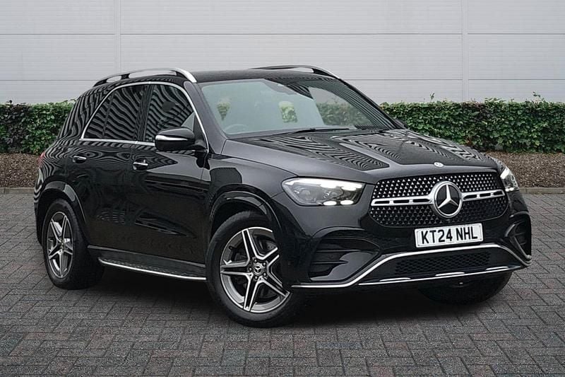 Used Mercedes GLE300 AMG line 2024 Black Estate