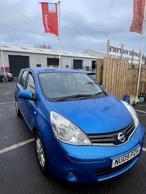Used Nissan Note Acenta 88 HP (64 kW) 2009 Blue MPV