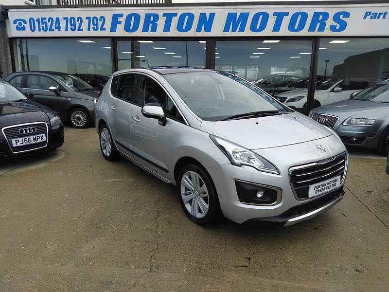 Silver Used 2016 Peugeot 3008 Allure Hatchback | £5,995 (Good price) - Image 1/4