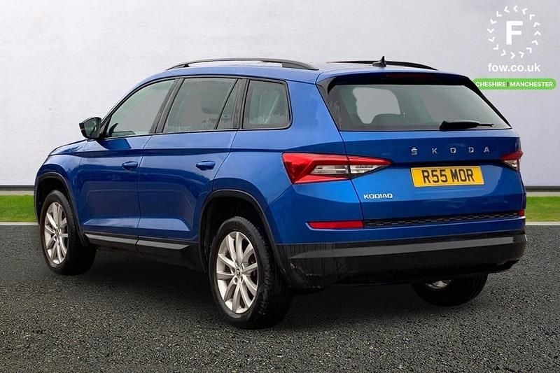 Used Skoda Kodiaq SE 150 HP (110 kW) 2021 Blue SUV