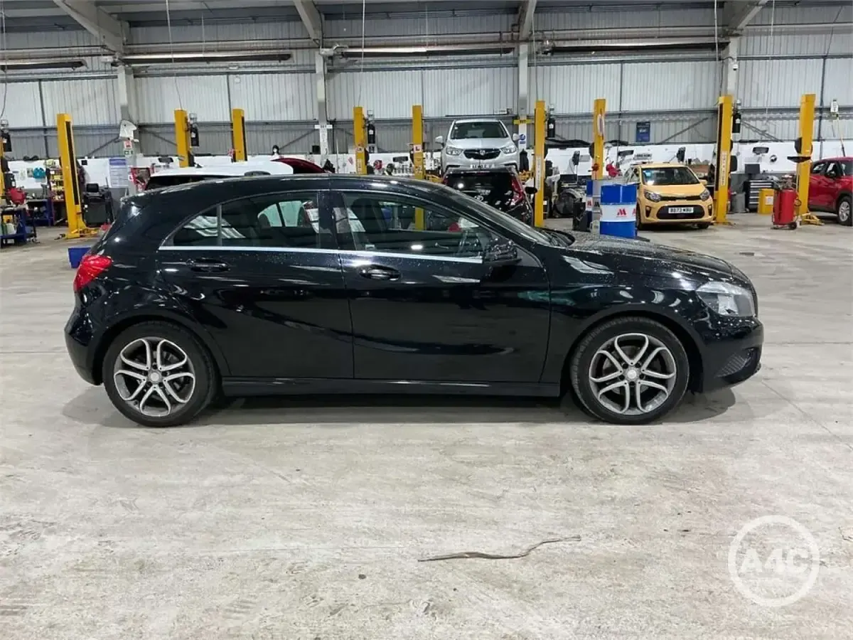 Used Mercedes A200 2015 Black Hatchback