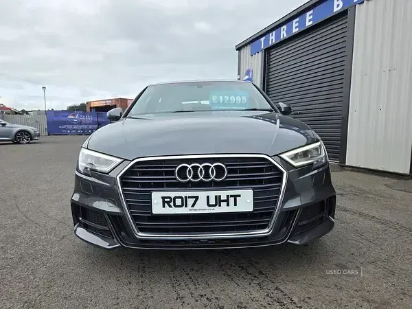 Used Audi A3 S-Line 2017 Grey Hatchback