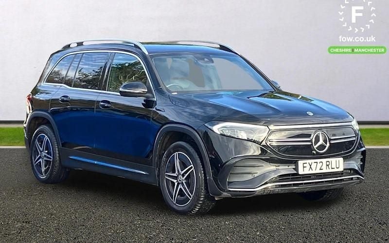 Used Mercedes EQB350 AMG line 214 kW (292 HP) 2022 Black SUV