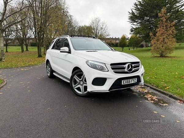 Used Mercedes GLE250 AMG Line Premium 2016 White Estate