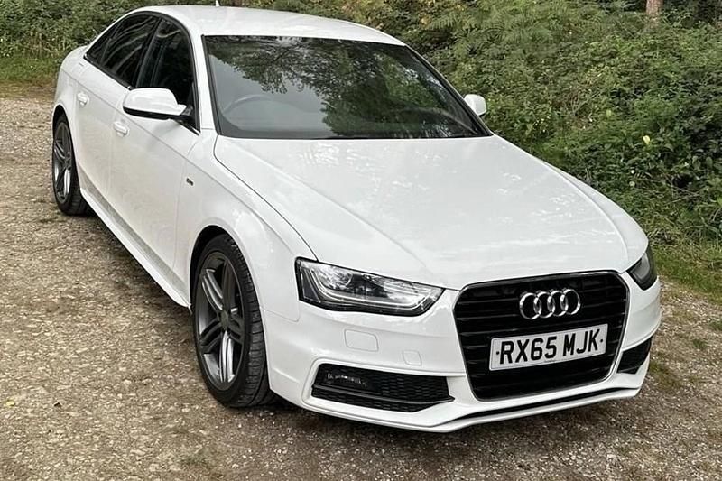 White Used 2015 Audi A4 S-Line Sedan | £6,795 (Good price) - Image 1/1
