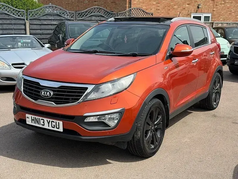 Used Kia Sportage 2013 Orange SUV