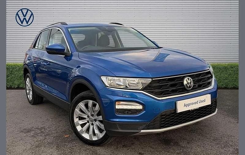 Used VW T-Roc SE 115 HP (84 kW) 2019 Blue SUV