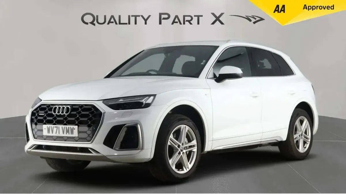 Used Audi Q5 S-Line 2021 White SUV