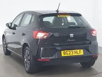 Used Seat Ibiza SE Technology 95 HP (69 kW) 2023 Black Hatchback