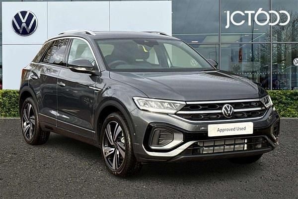 Grey New 2025 VW T-Roc R-line SUV | £28,843 (Super price) - Image 1/4