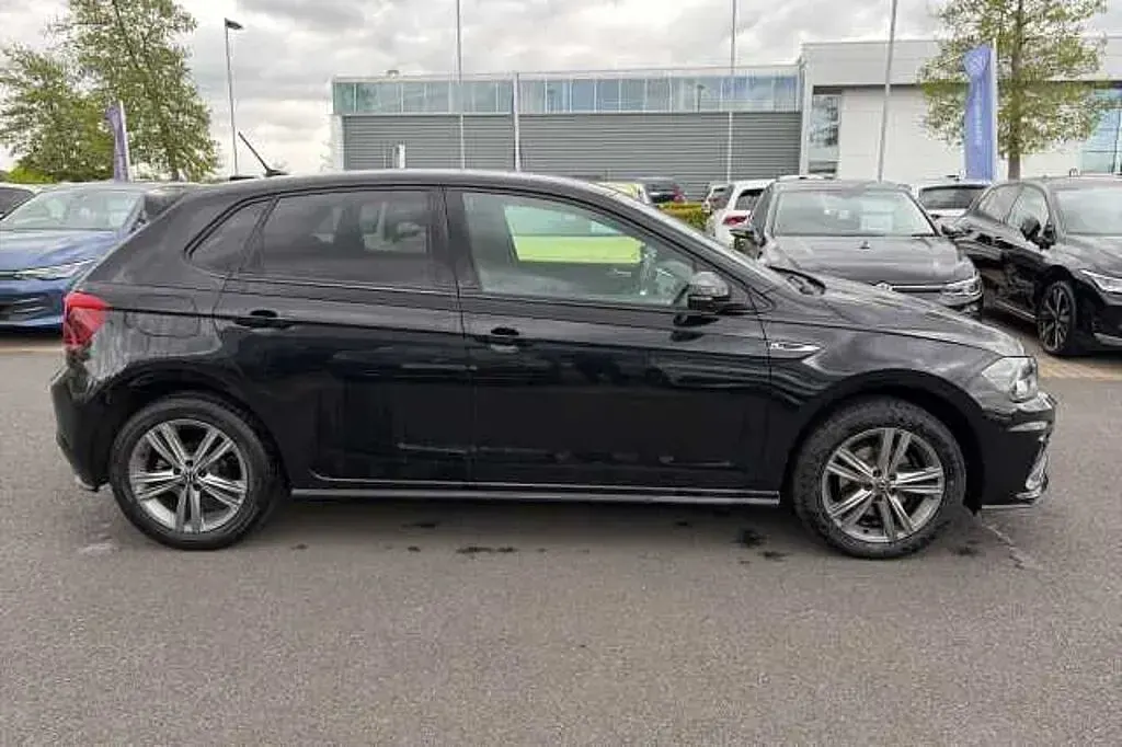 Used VW Polo R-line 110 HP (80 kW) 2021 Black Hatchback