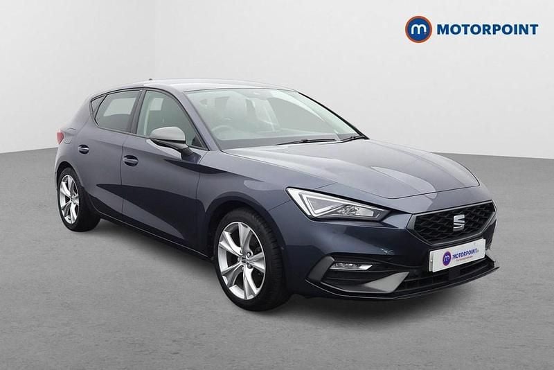 Grey Used 2021 Seat Leon FR Hatchback | £14,699 (Fair price) - Image 1/4