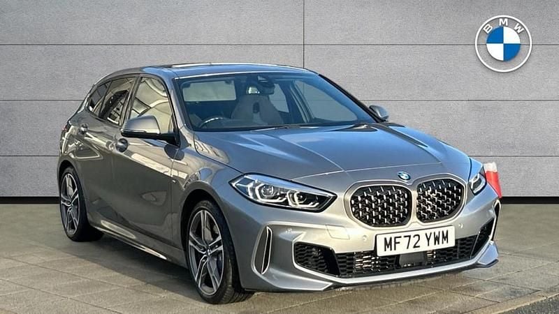 Grey Used 2022 BMW M135 M Sport Hatchback | £25,995 (Good price) - Image 1/4