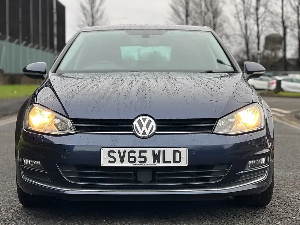 Used VW Golf VII GT 150 HP (110 kW) 2015 Blue Hatchback
