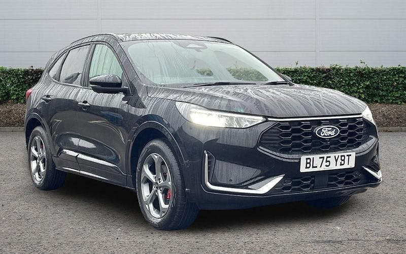 Black New 2025 Ford Kuga ST-Line SUV | £29,984 (Expensive) - Image 1/4