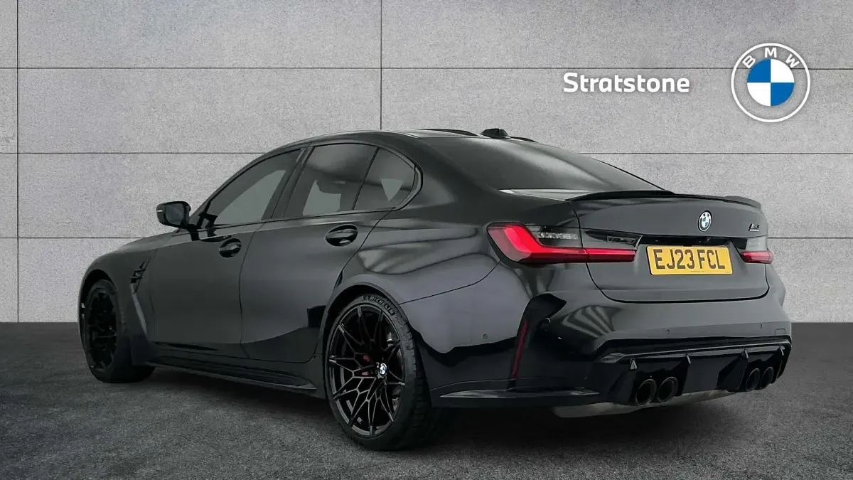 Begagnad BMW M3 Competition Edition 503 HK (369 kW) 2023 Svart